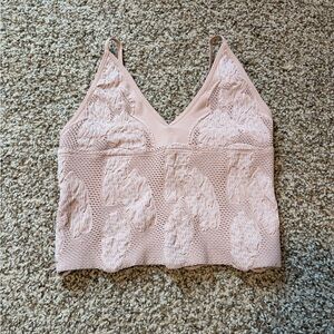 Pink Crop Top